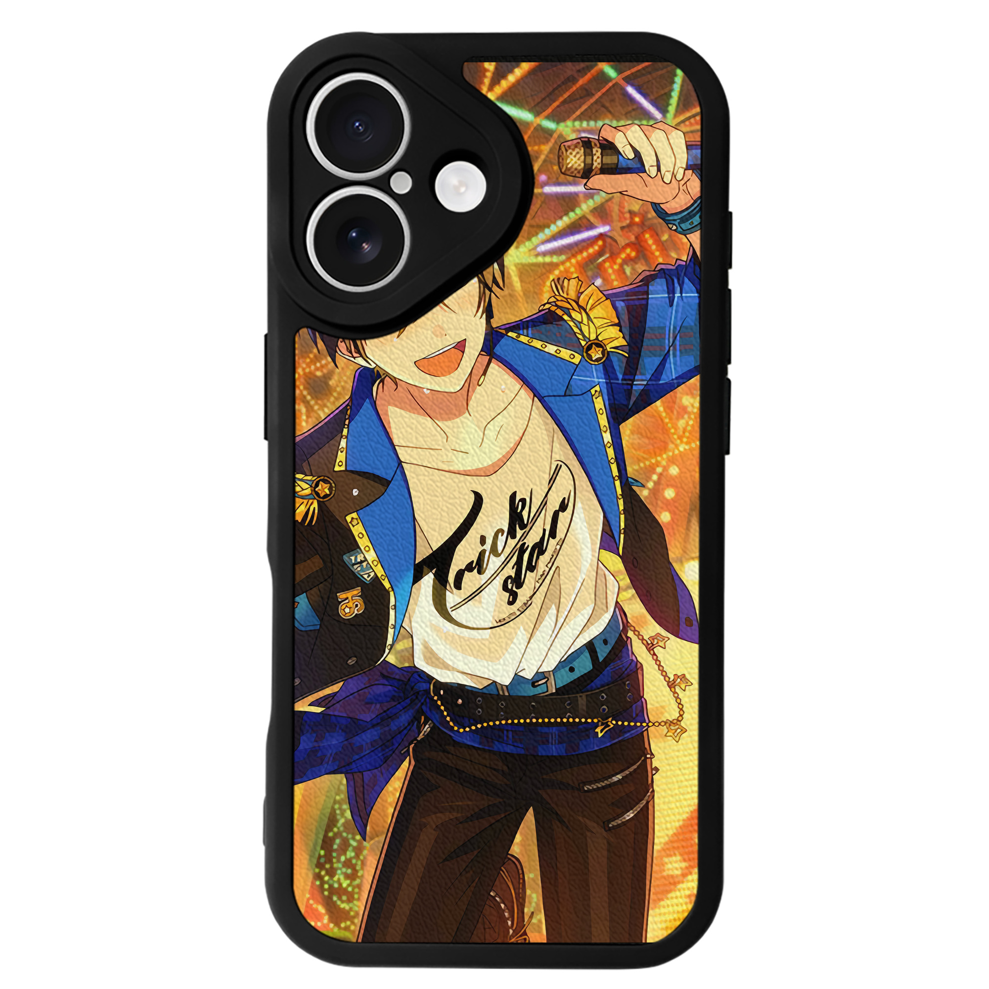 （画像用） あんさんぶるスターズ! Ensemble Stars 【iPhone 16シリーズ対応】シリコンスマホケース（レザー調） 材質：シリコン